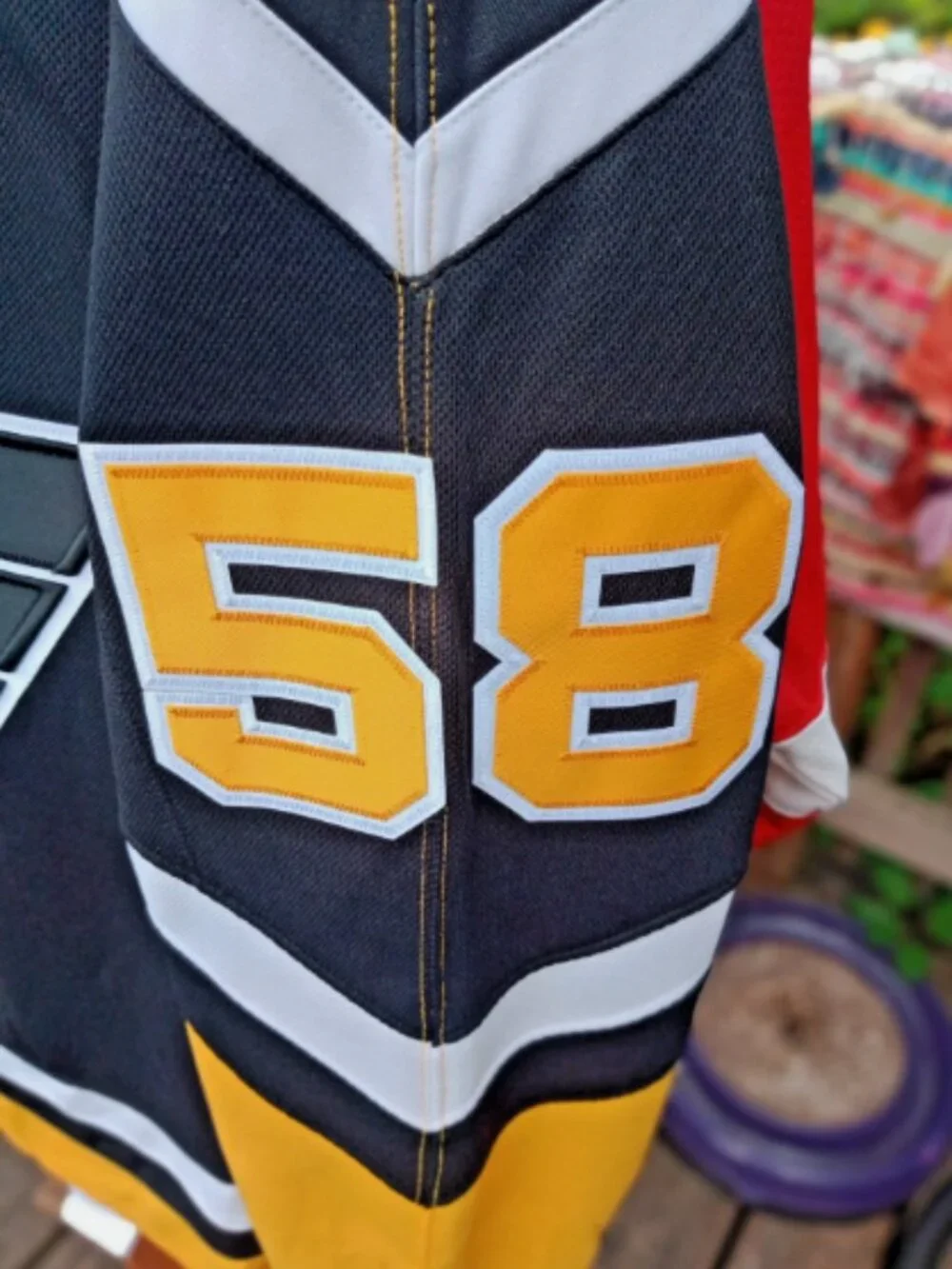 Retro Revers 2.0 adidas Kris Letang Pittsburgh Penguins NHL Hockey jersey(50)